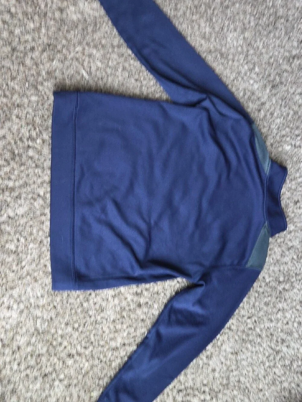 Navy Kids 1/4 Zip Pullover Jacket